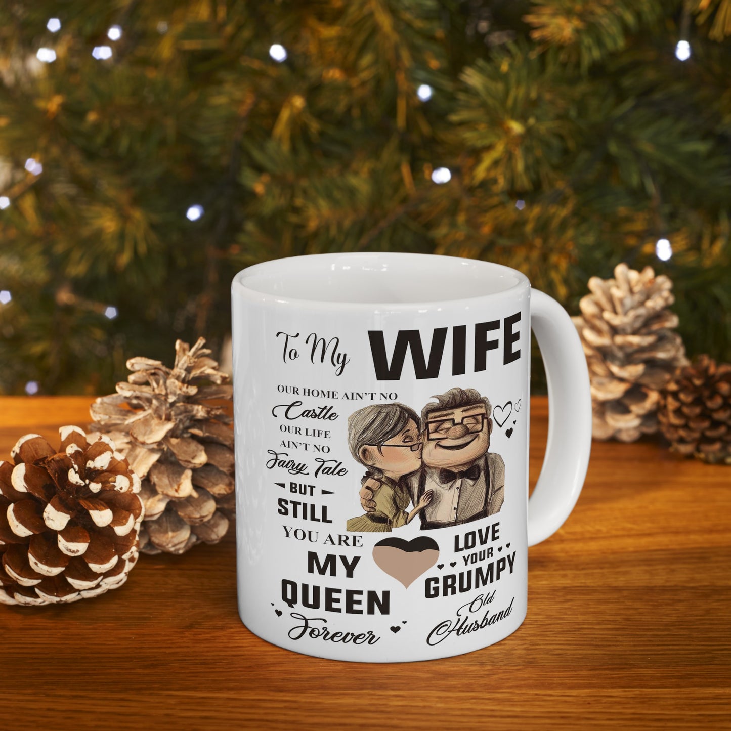 To My Wife | Ceramic Mug, (11oz, 15oz)