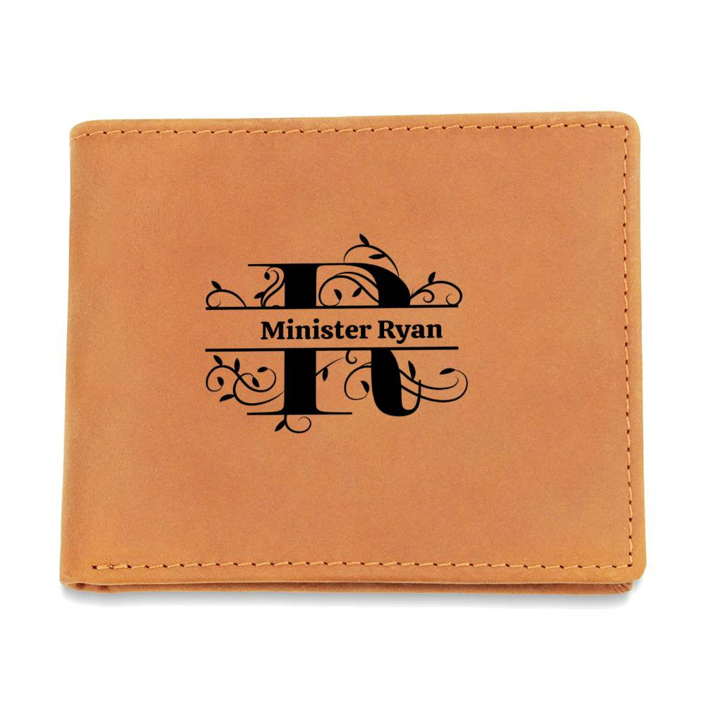 Personalized Leather Wallet