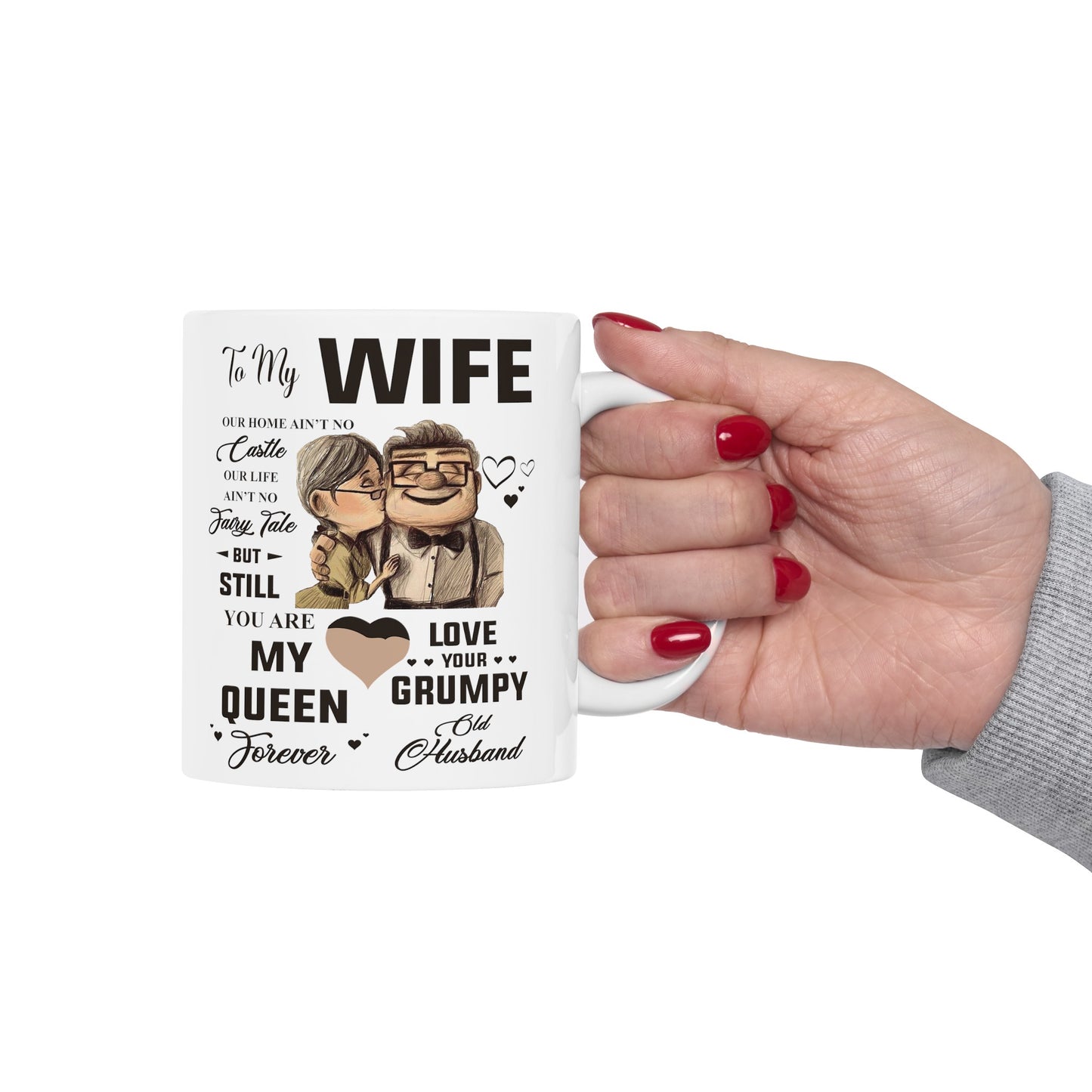 To My Wife | Ceramic Mug, (11oz, 15oz)