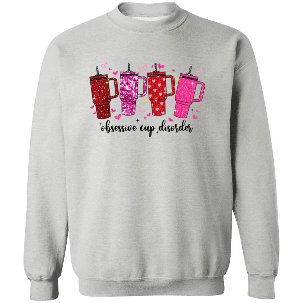 Retro Obsessive Cup Valentine's Day Sweatshirt, Valentines Candy Heart Shirt, Love Cup Valentine Gift, Happy Valentines Day, Valentine Sweater