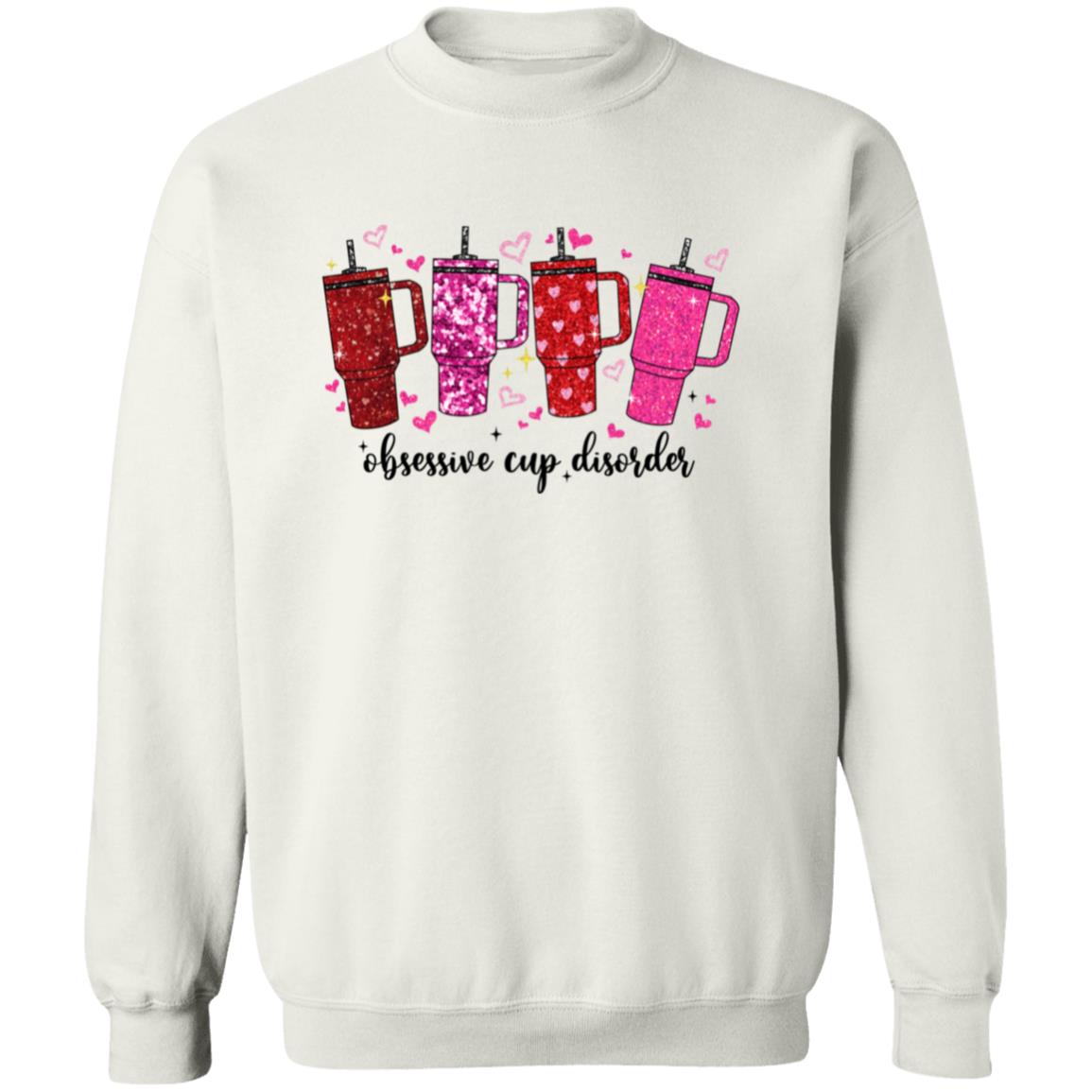 Retro Obsessive Cup Valentine's Day Sweatshirt, Valentines Candy Heart Shirt, Love Cup Valentine Gift, Happy Valentines Day, Valentine Sweater
