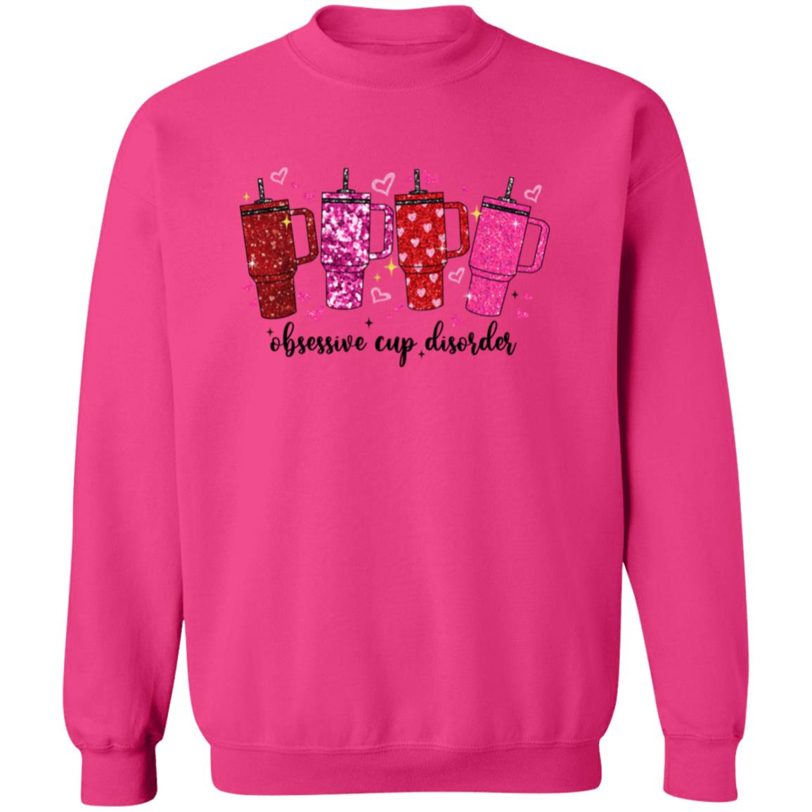 Retro Obsessive Cup Valentine's Day Sweatshirt, Valentines Candy Heart Shirt, Love Cup Valentine Gift, Happy Valentines Day, Valentine Sweater