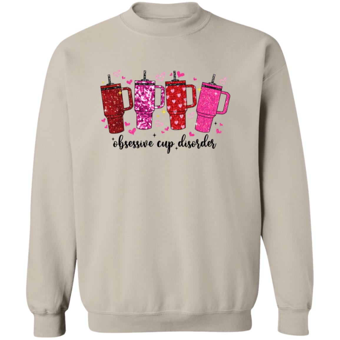 Retro Obsessive Cup Valentine's Day Sweatshirt, Valentines Candy Heart Shirt, Love Cup Valentine Gift, Happy Valentines Day, Valentine Sweater