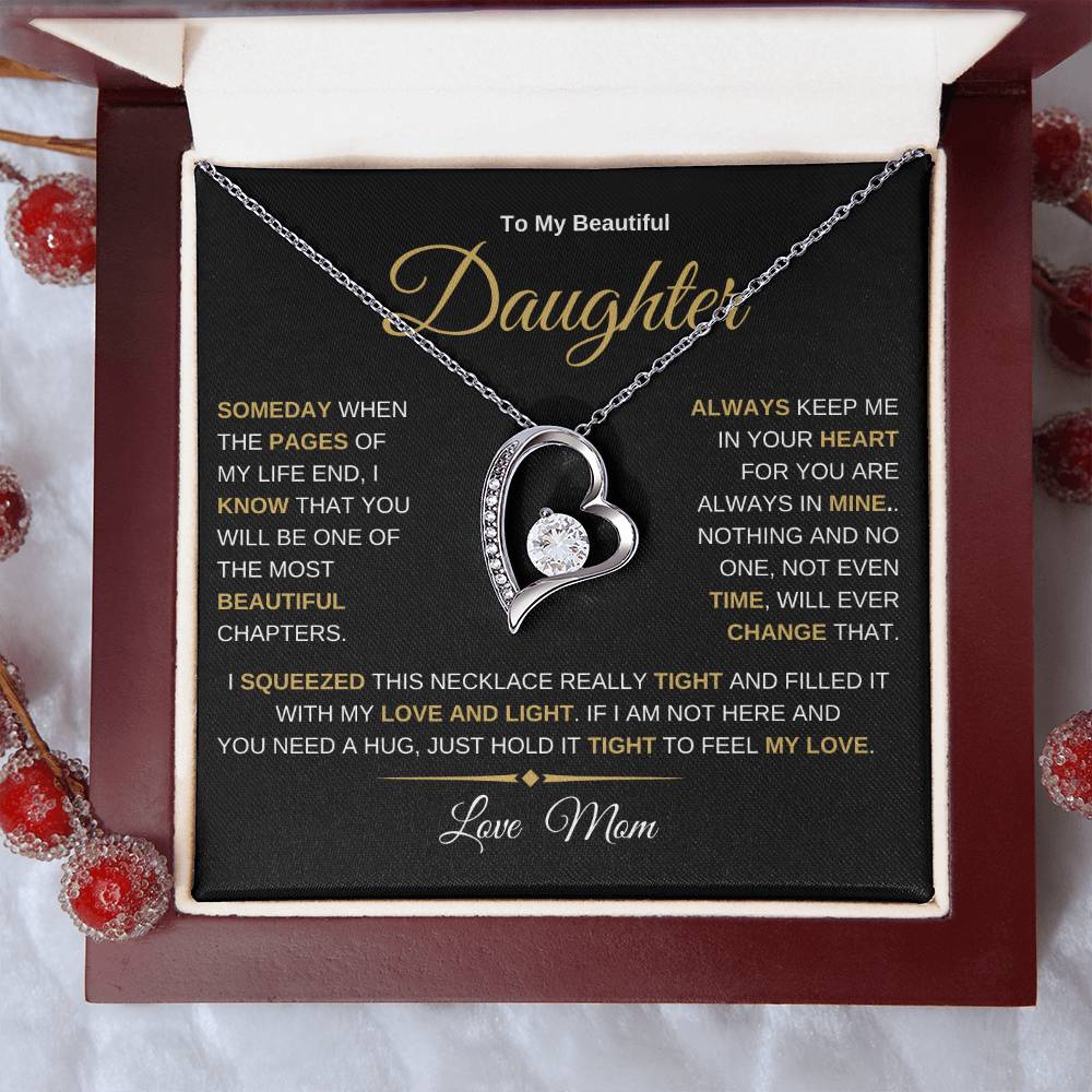 To my Beautiful Daughter Love Mom