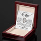 To My Beautiful Wife | Forever Love Necklace WB1