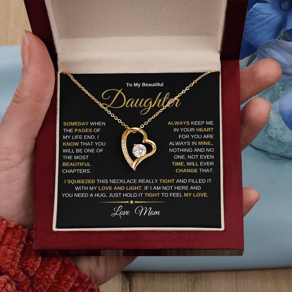 To my Beautiful Daughter Love Mom