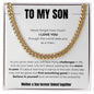 To My Son | Mother & Son forever linked together
