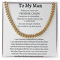 To My Man Promise Chain I Love You