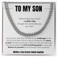 To My Son | Mother & Son forever linked together