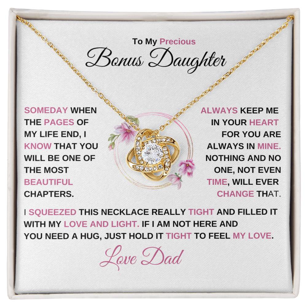 To My Precious Bonus Daughter | Love Dad