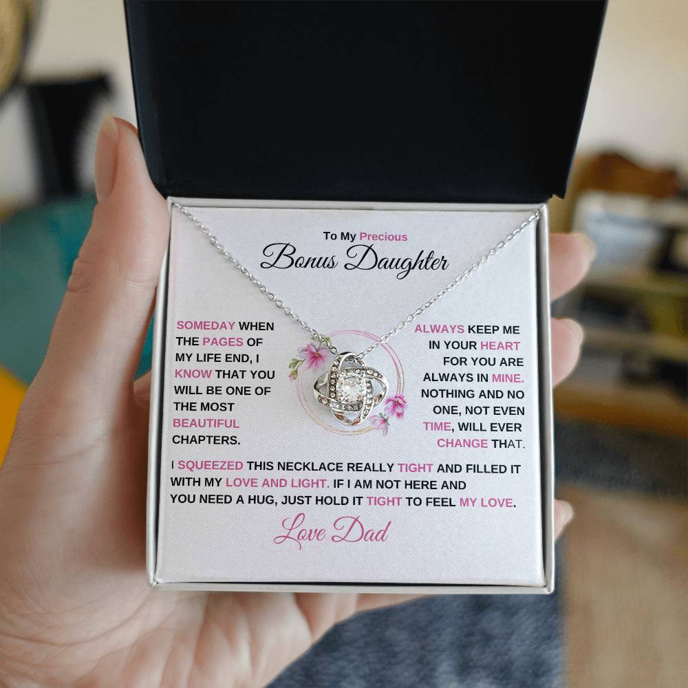 To My Precious Bonus Daughter | Love Dad
