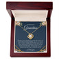 To My Beautiful Grandma | Love Knot Necklace
