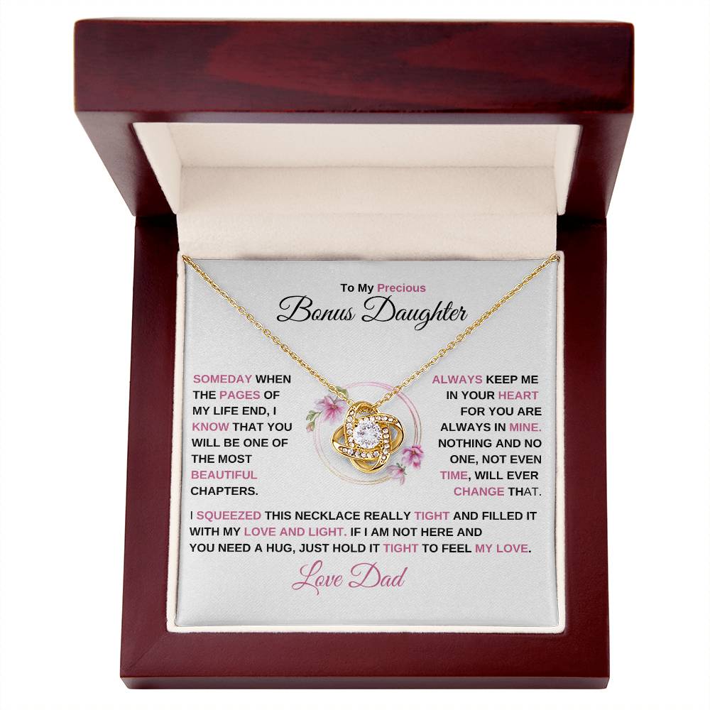 To My Precious Bonus Daughter | Love Dad