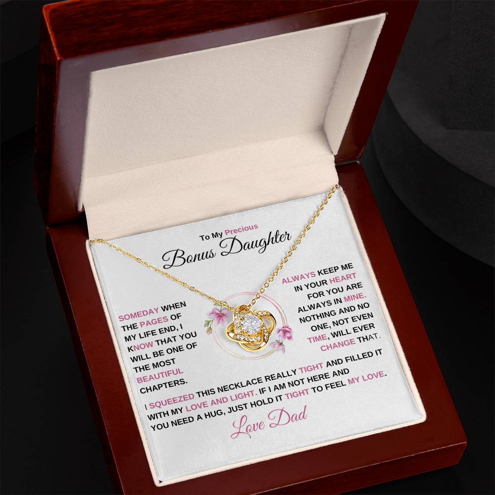 To My Precious Bonus Daughter | Love Dad