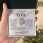 To My Beautiful Wife | Forever Love Necklace WB1