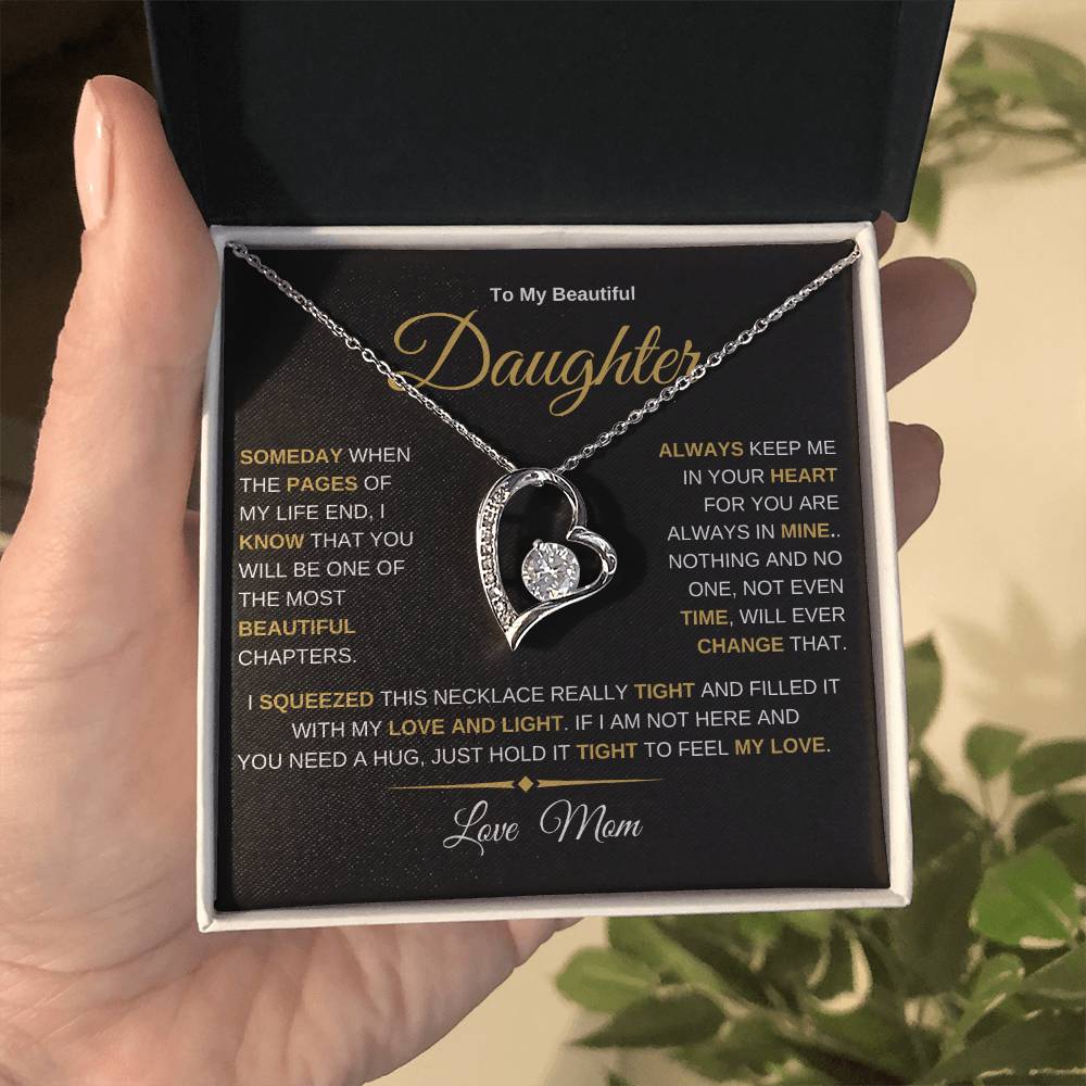 To my Beautiful Daughter Love Mom