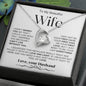 To My Beautiful Wife | Forever Love Necklace WB1