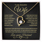 To My Beautiful Wife | Forever Love Necklace | BG