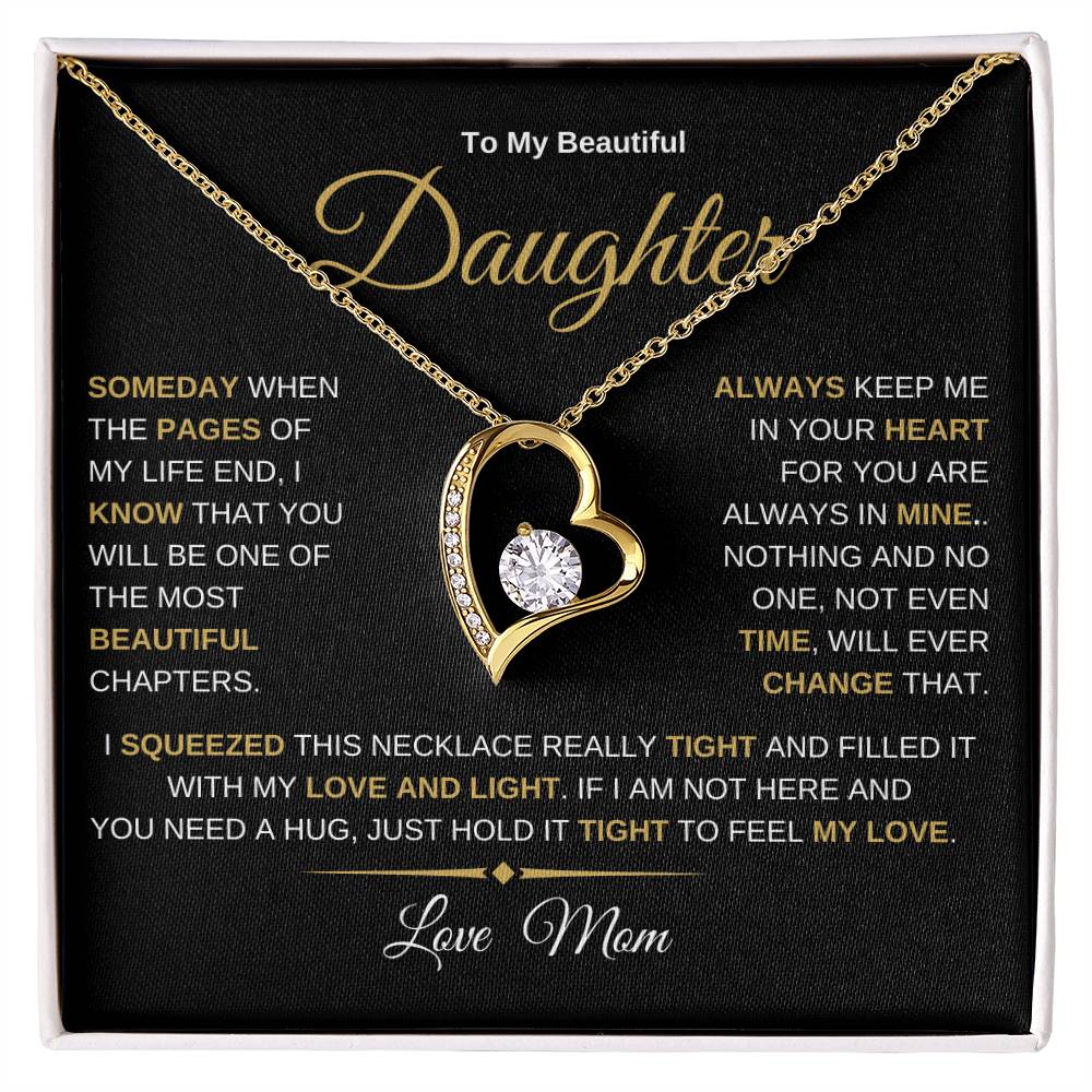 To my Beautiful Daughter Love Mom