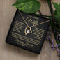 To My Beautiful Wife | Forever Love Necklace | BG