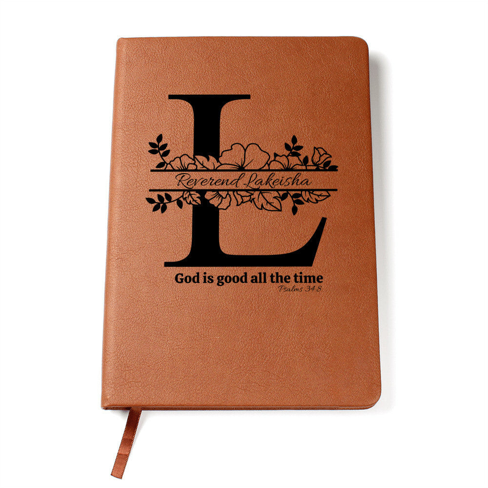Personalized Leather Name Journal