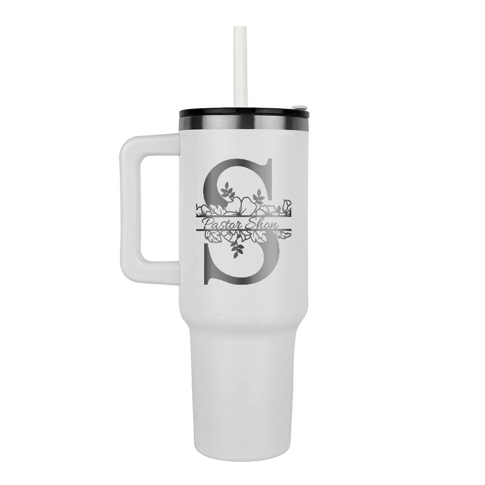 Personalized Laser Engraved Name 40oz Tumbler