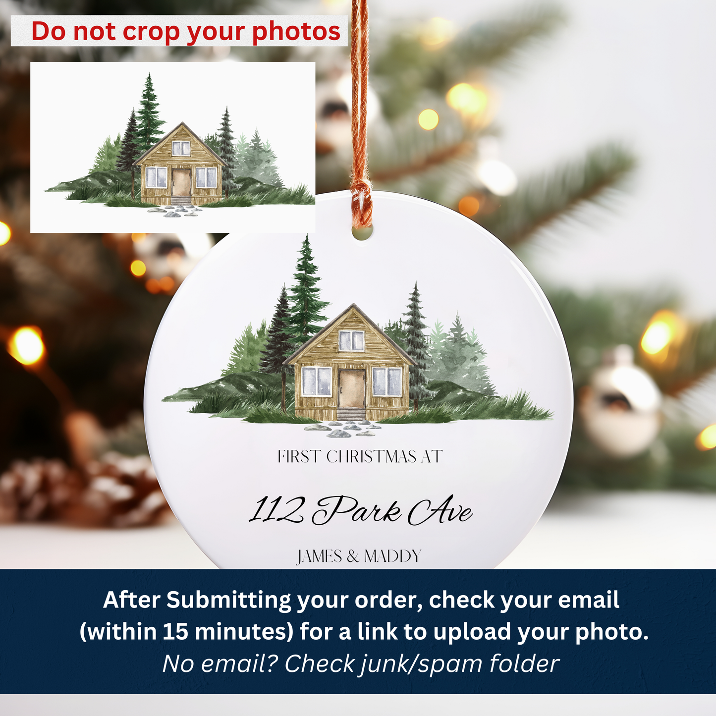 First Christmas Circle Ornament