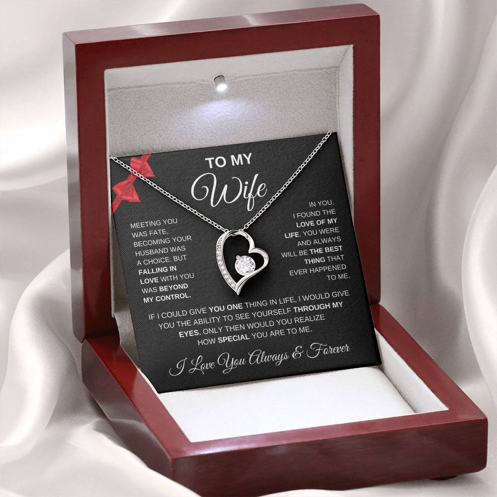 To my Wife with Ribbon