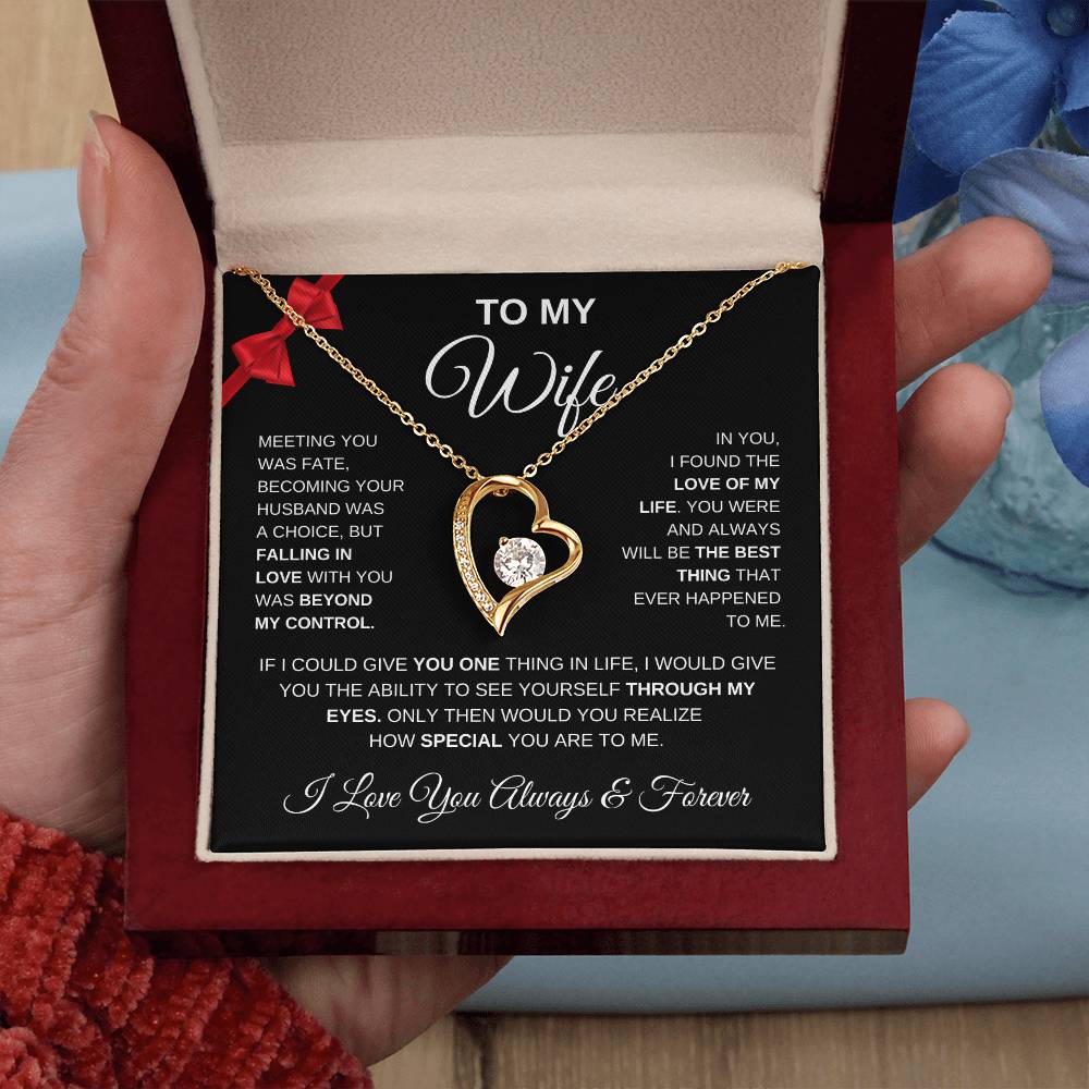 To my Wife with Ribbon