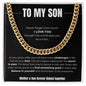 To My Son| Mother & Son Linked Together