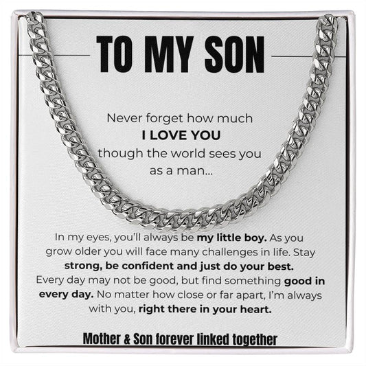 To My Son| Mother & Son forever linked together