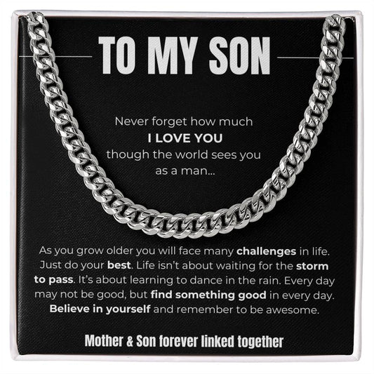 To My Son| Mother & Son Linked Together