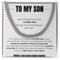 To My Son| Mother & Son forever linked together