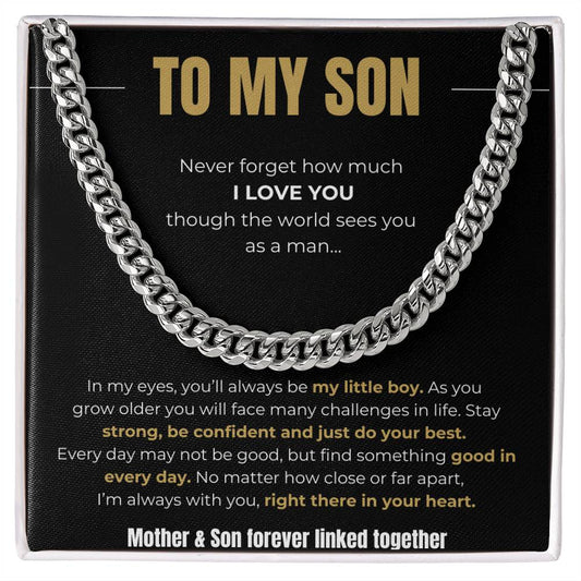 To My Son | Mother & Son forever linked together