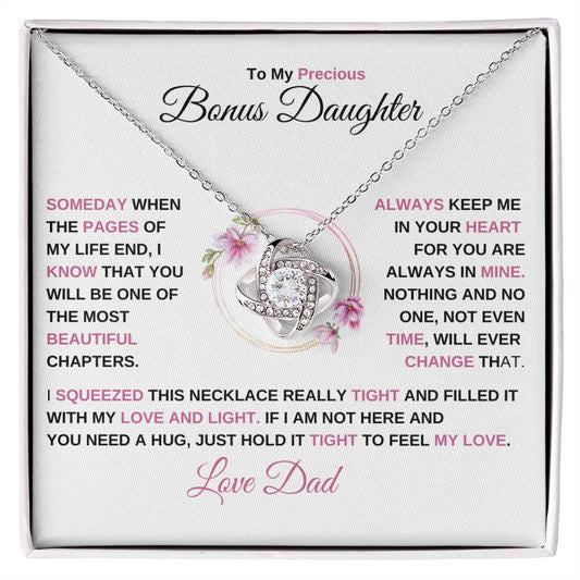 To My Precious Bonus Daughter | Love Dad