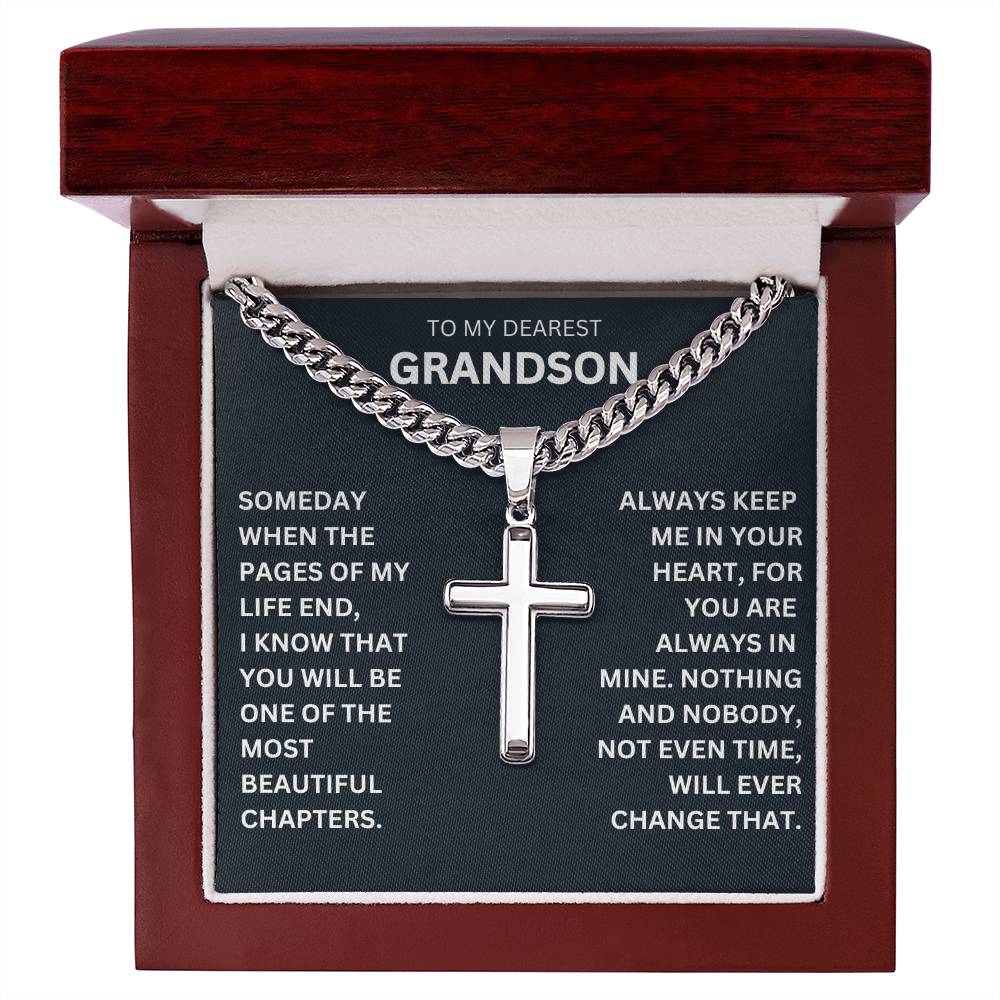 To My Dearest Grandson