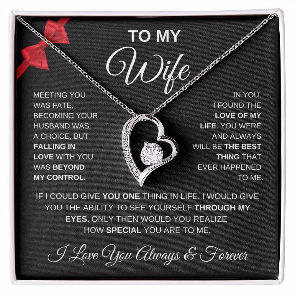 To my Wife with Ribbon