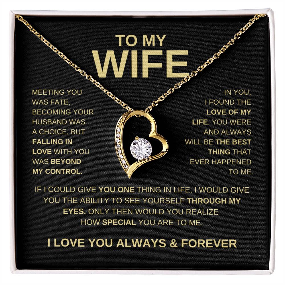 To My Wife | I Love You Always & Forever